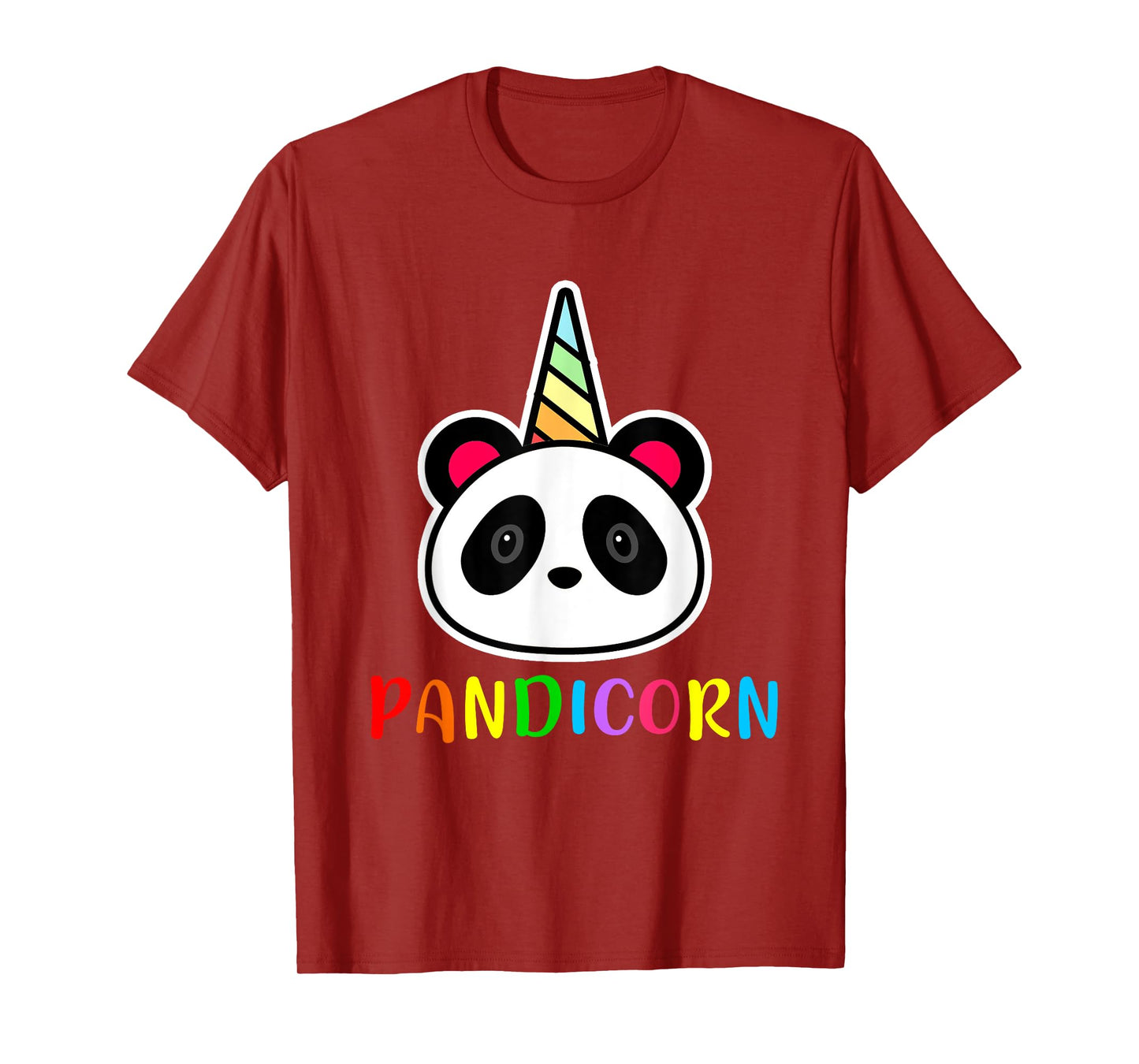 Cute Panda Unicorn Pandicorn Birthday Panda T-Shirt