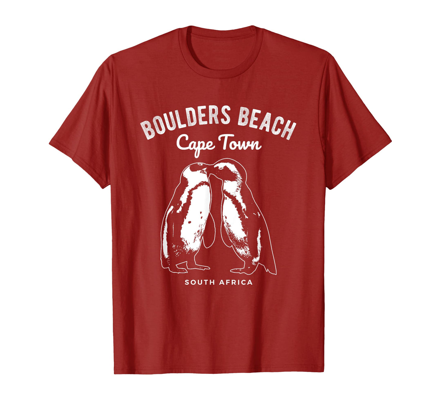 Cape Town South Africa Boulders Beach Penguin T-Shirt