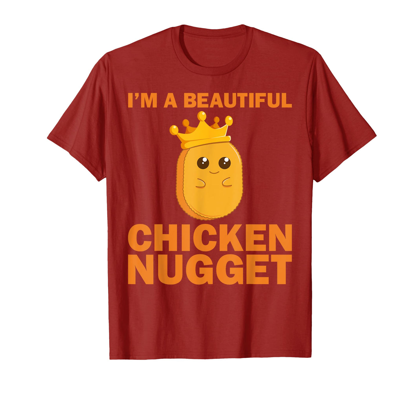 Cute Chicken Nugget Art For Women Girls Chicken Nugget Lover T-Shirt