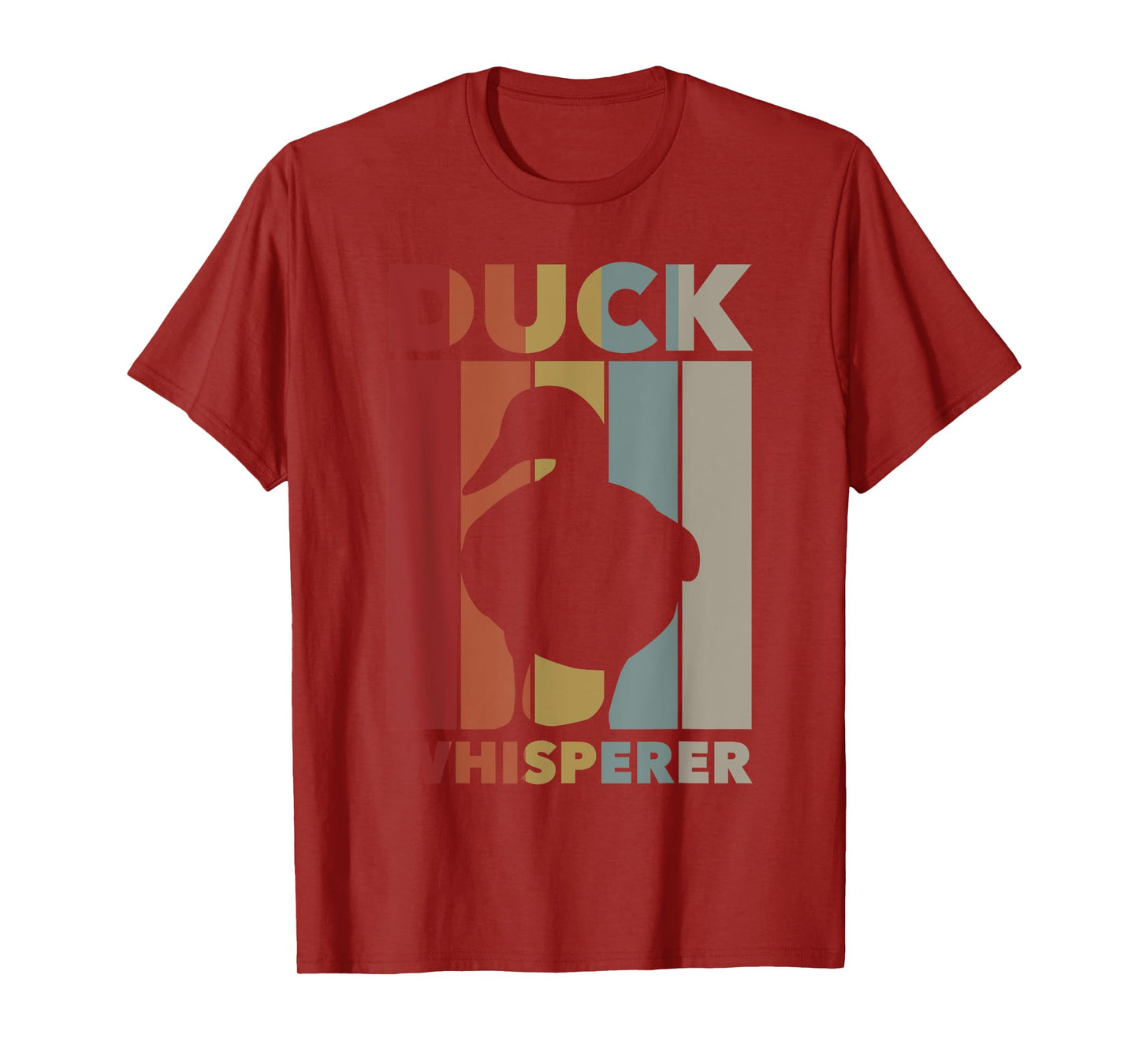 Retro Duck Water Bird - Vintage Duck Whisperer T-Shirt