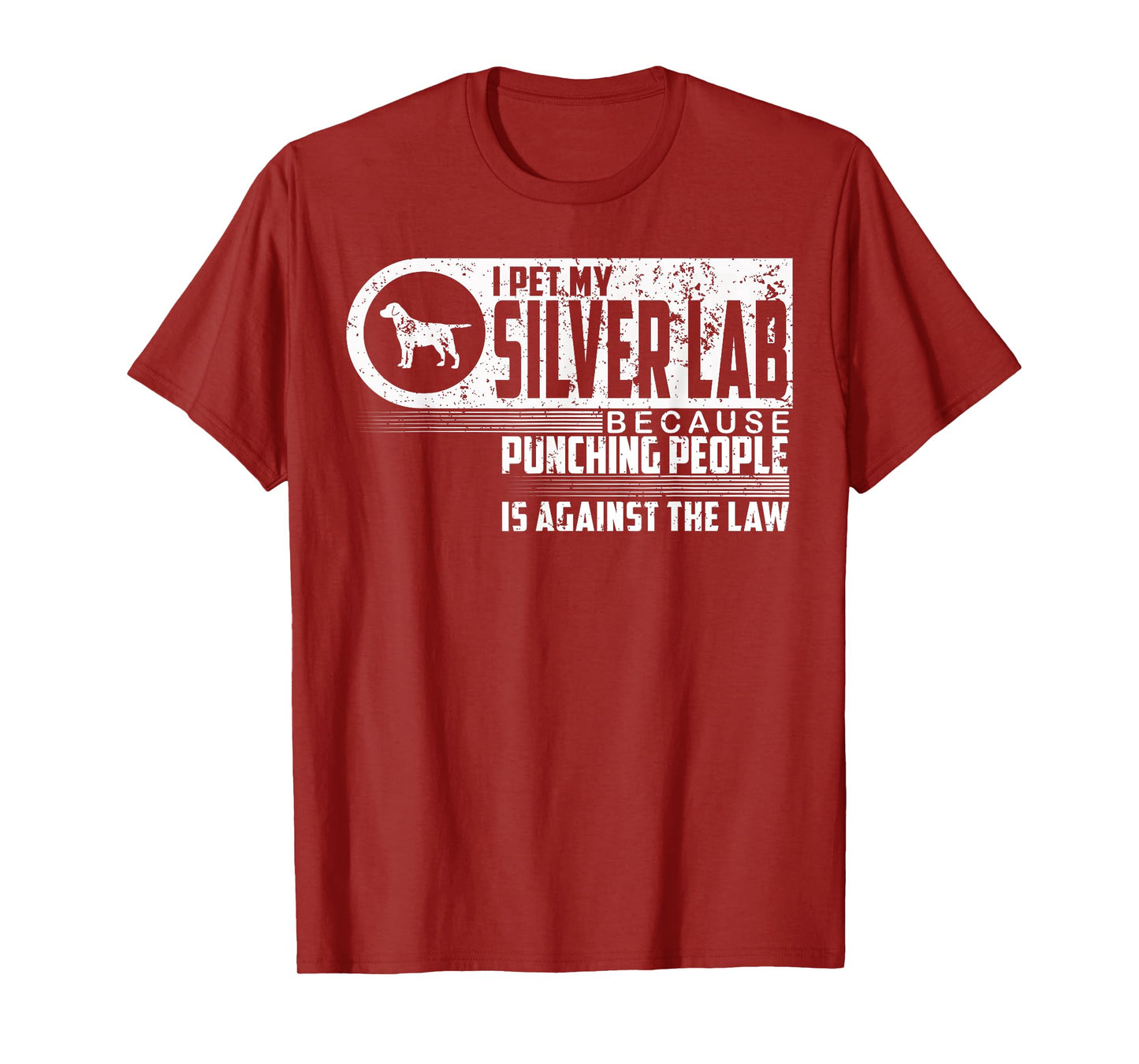 Labrador Retriever I Pet My Silver Lab Dog Lovers Shirt Gift T-Shirt