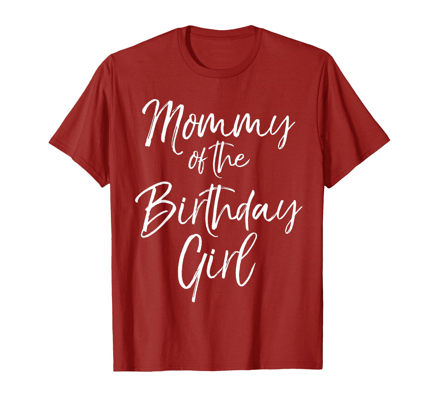 Mommy of the Birthday Girl Shirt for Women Cute Party Shirt T-Shirt