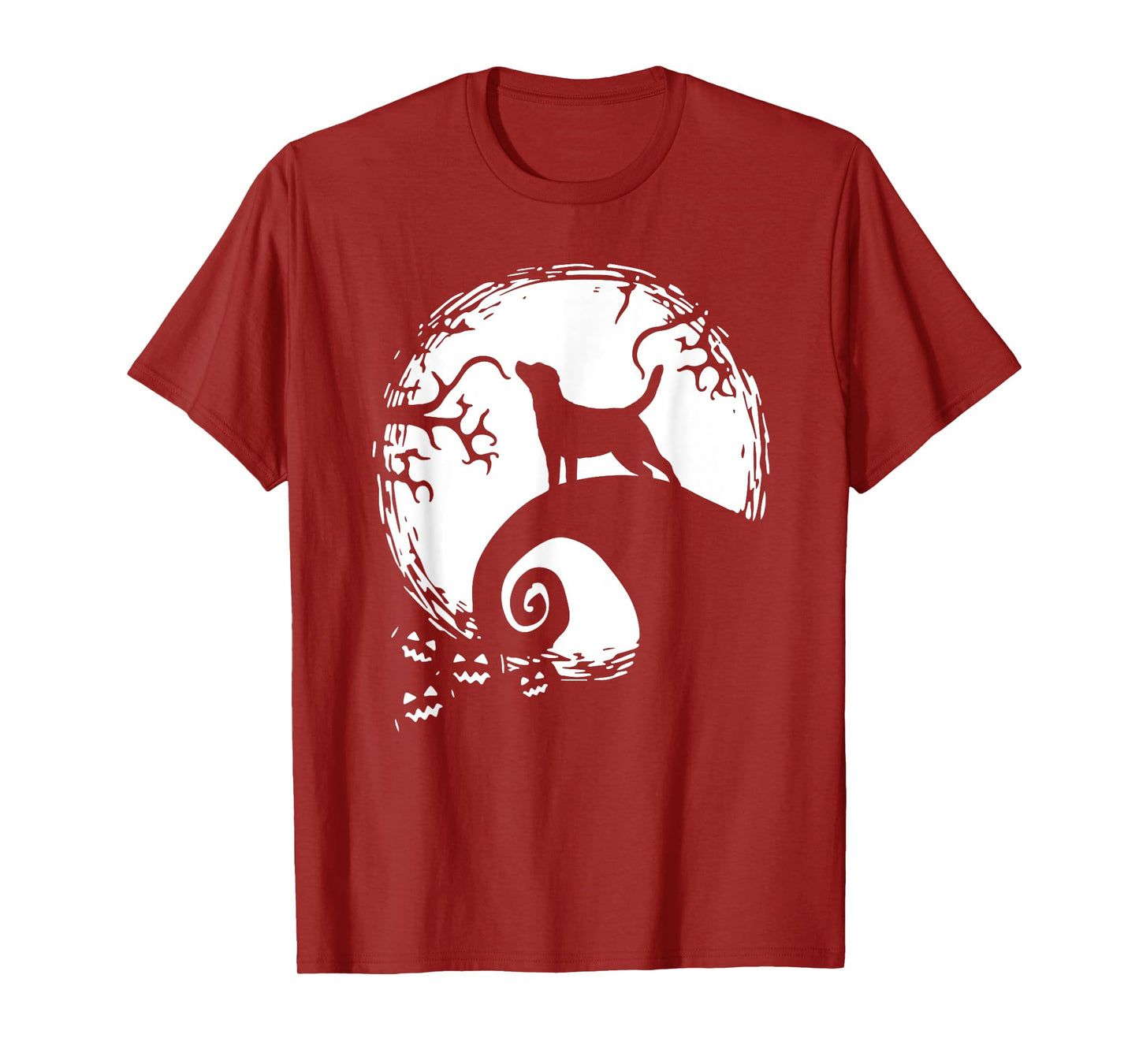 Labrador Retriever And Moon Halloween T-Shirt