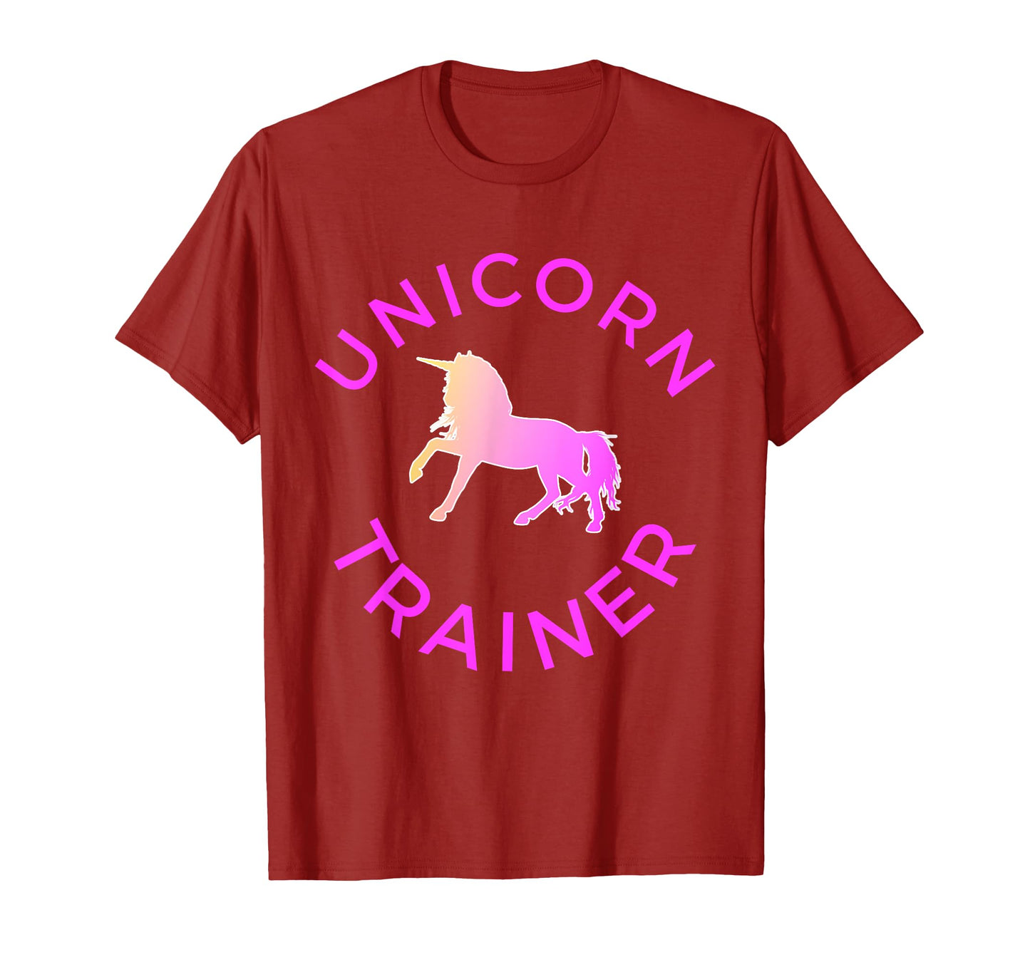 Unicorn Trainer Novelty Tshirt For Unicorn Lovers T-Shirt
