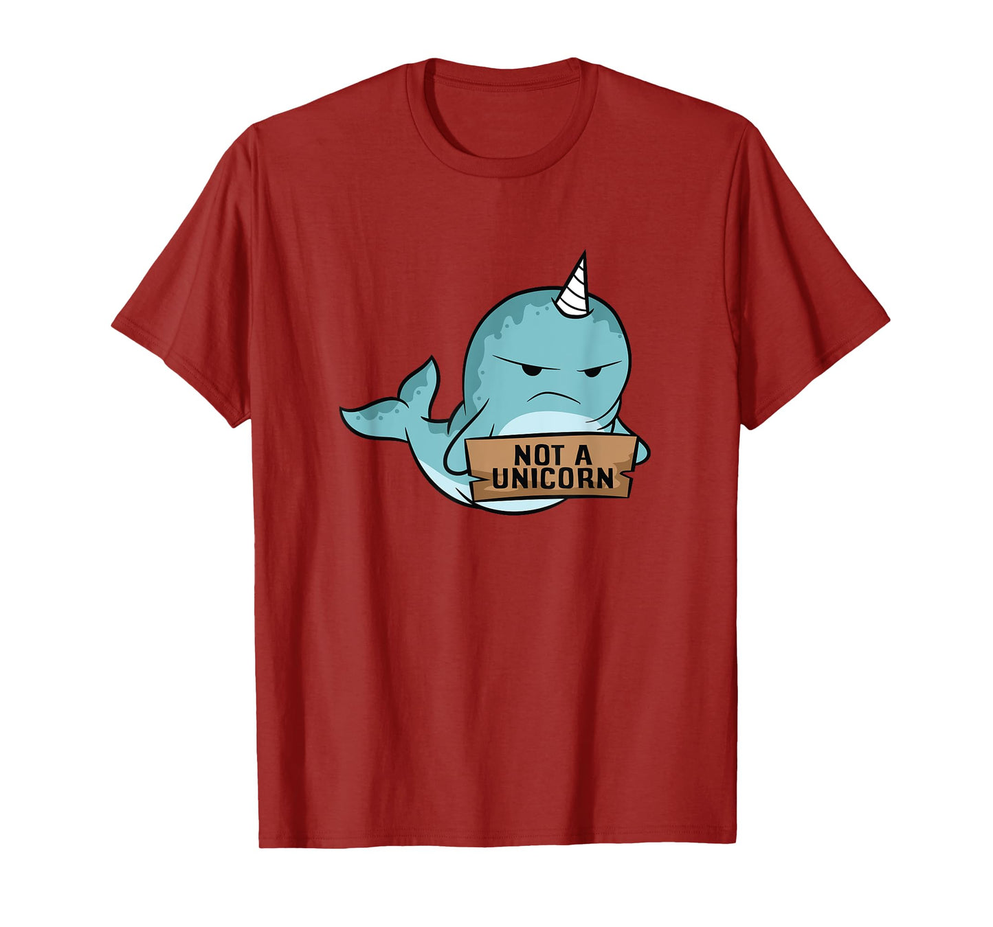 Narwhal Not A Unicorn Cute Narwhale T-Shirt