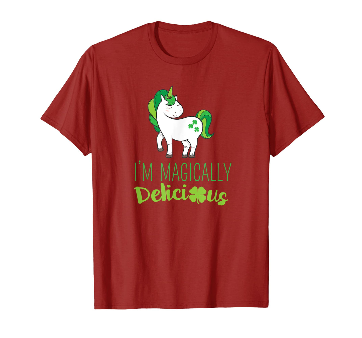 I'm Magically Delicious Unicorn St. Patrick's Day T Shirt T-Shirt