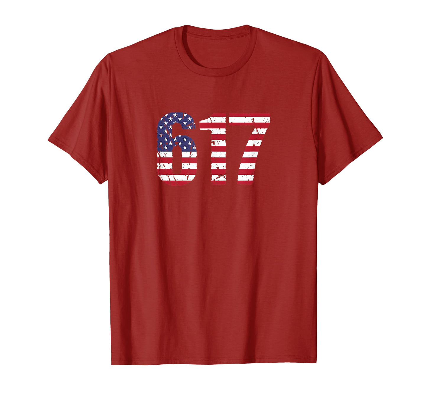 617 Massachusetts Area Code T-Shirt