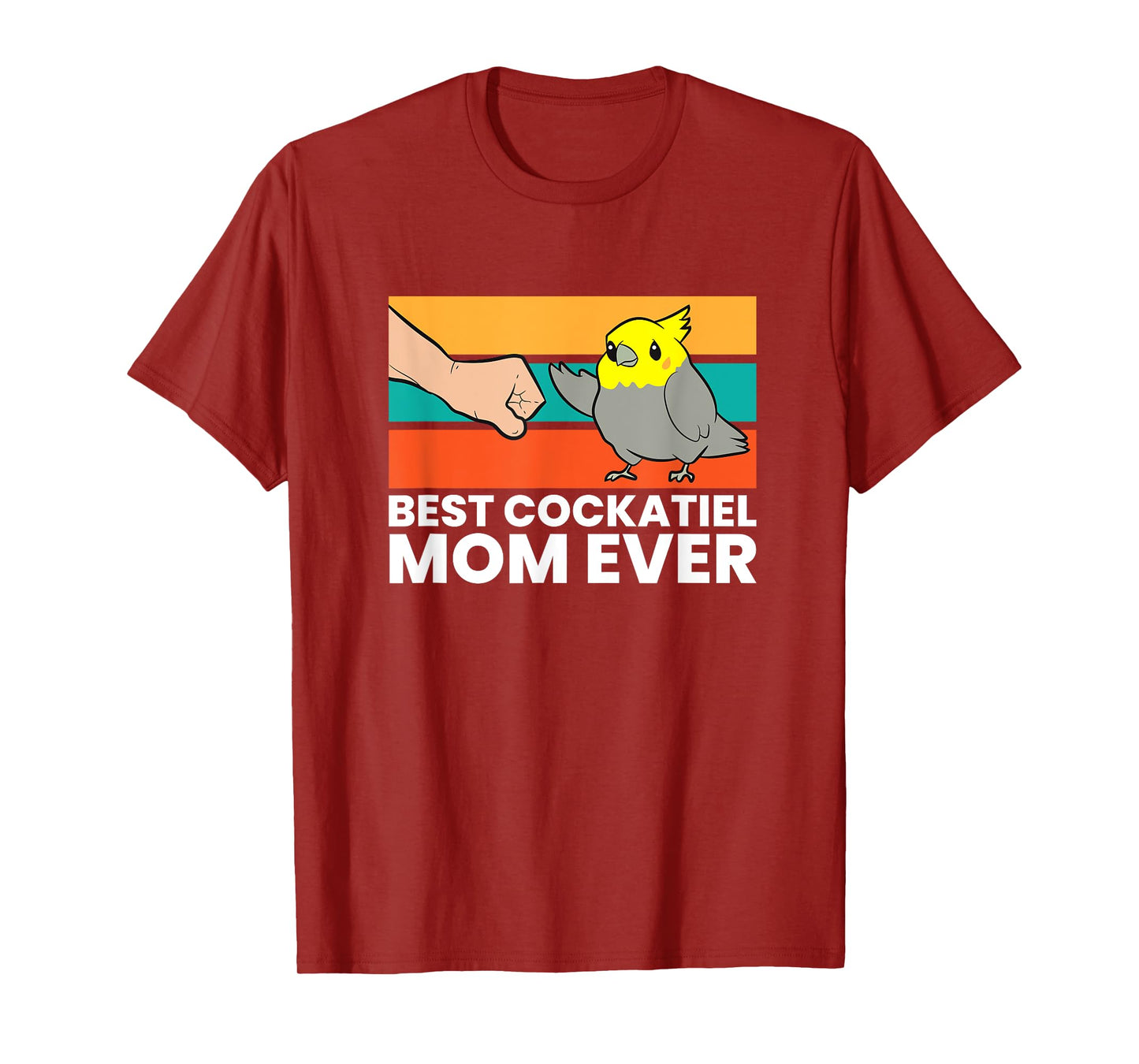 Best Cockatiel Mom Ever Bird Cockatiel Parrot T-Shirt