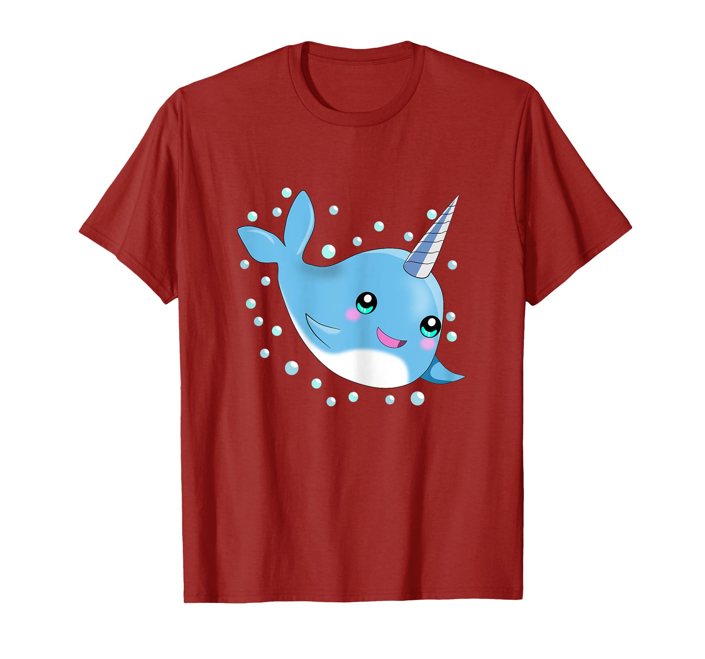 Sea Animal Lover Gift for Kids Boys Girls Cute Baby Narwhal T-Shirt