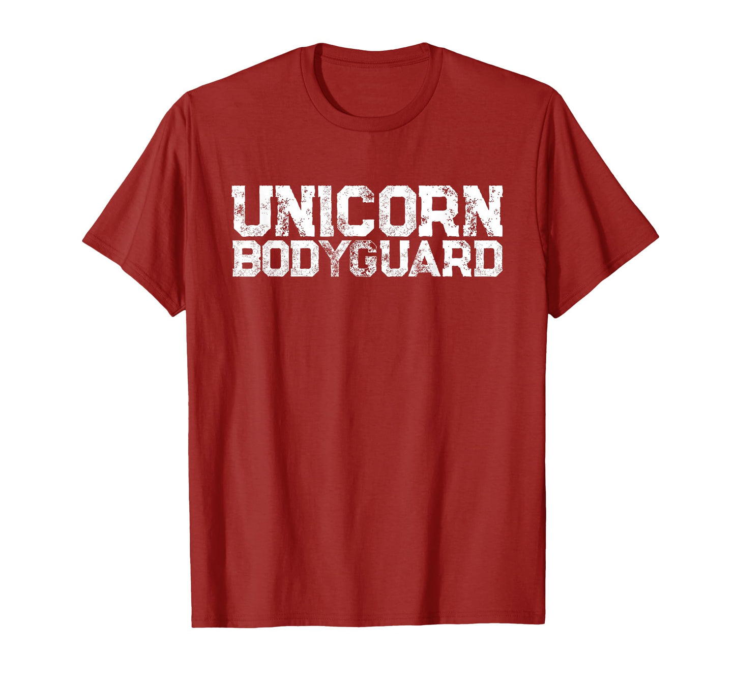 Funny Dad Halloween Costume Unicorn Bodyguard unicorn Dad T-Shirt