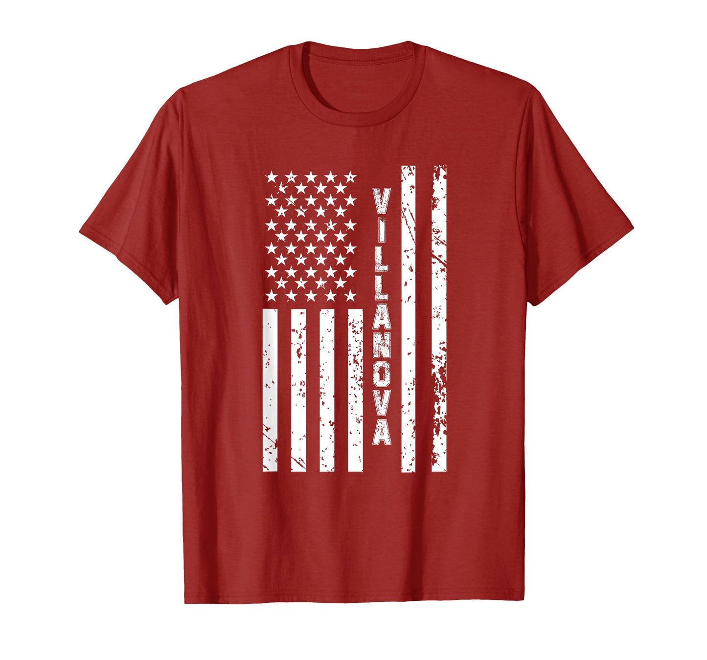 Villanova United States Patriotic American Flag T-Shirt