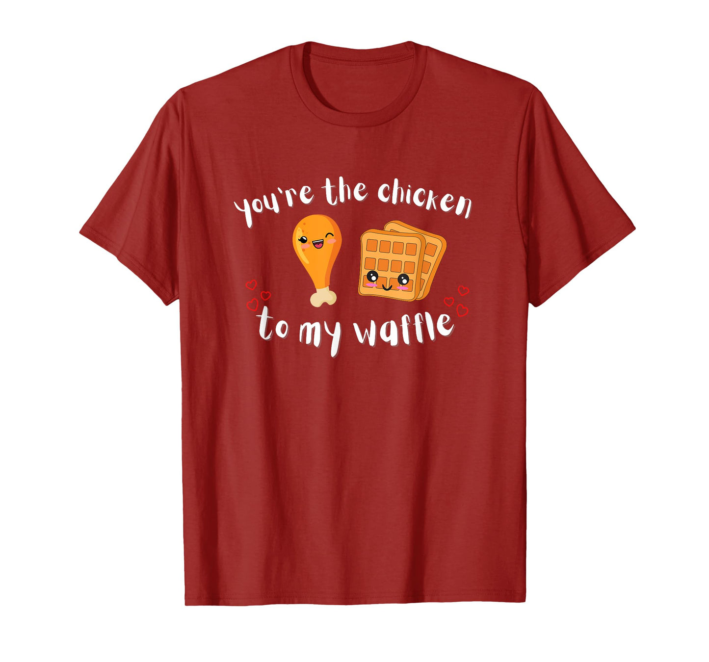 Foodie Chef Tee | Chicken and Waffles I Couples T-Shirt