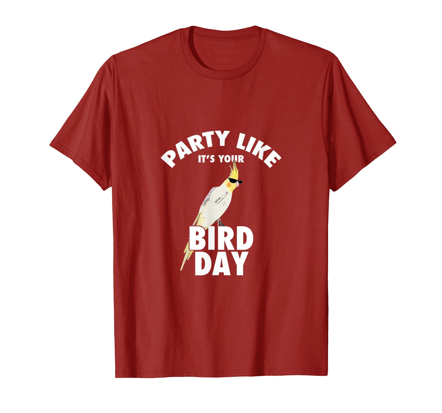 Birthday Cockatiel Parrot Bird Lover T-Shirt