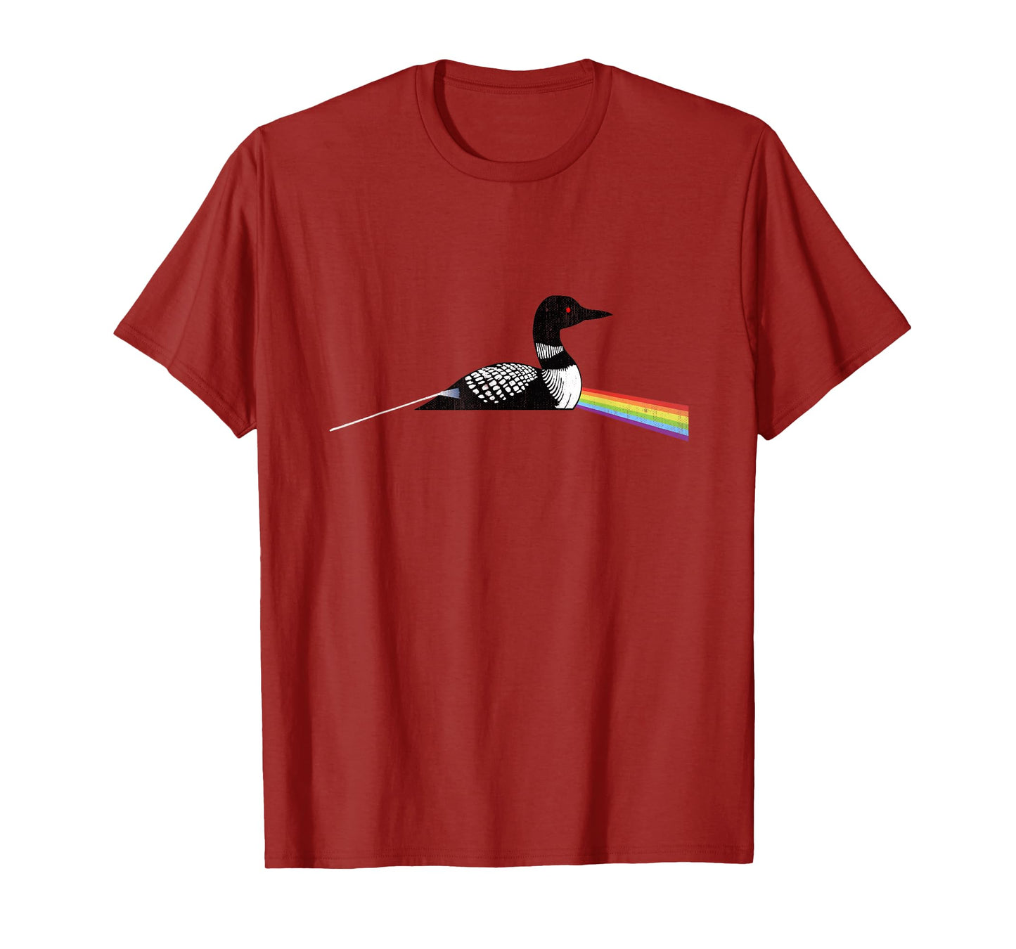 Original Classic Dark Side of the Loon Bird Watching T-Shirt