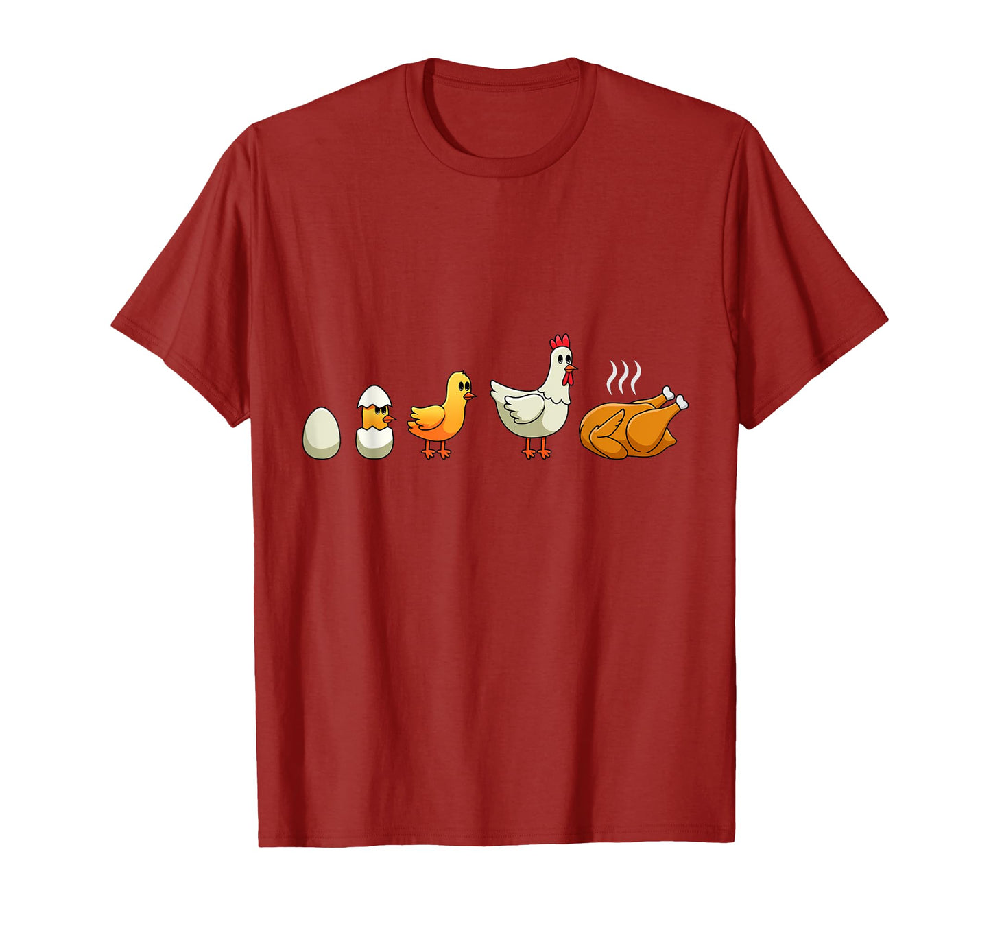 Chicken Evolution Chicken Holder Chicken T-Shirt