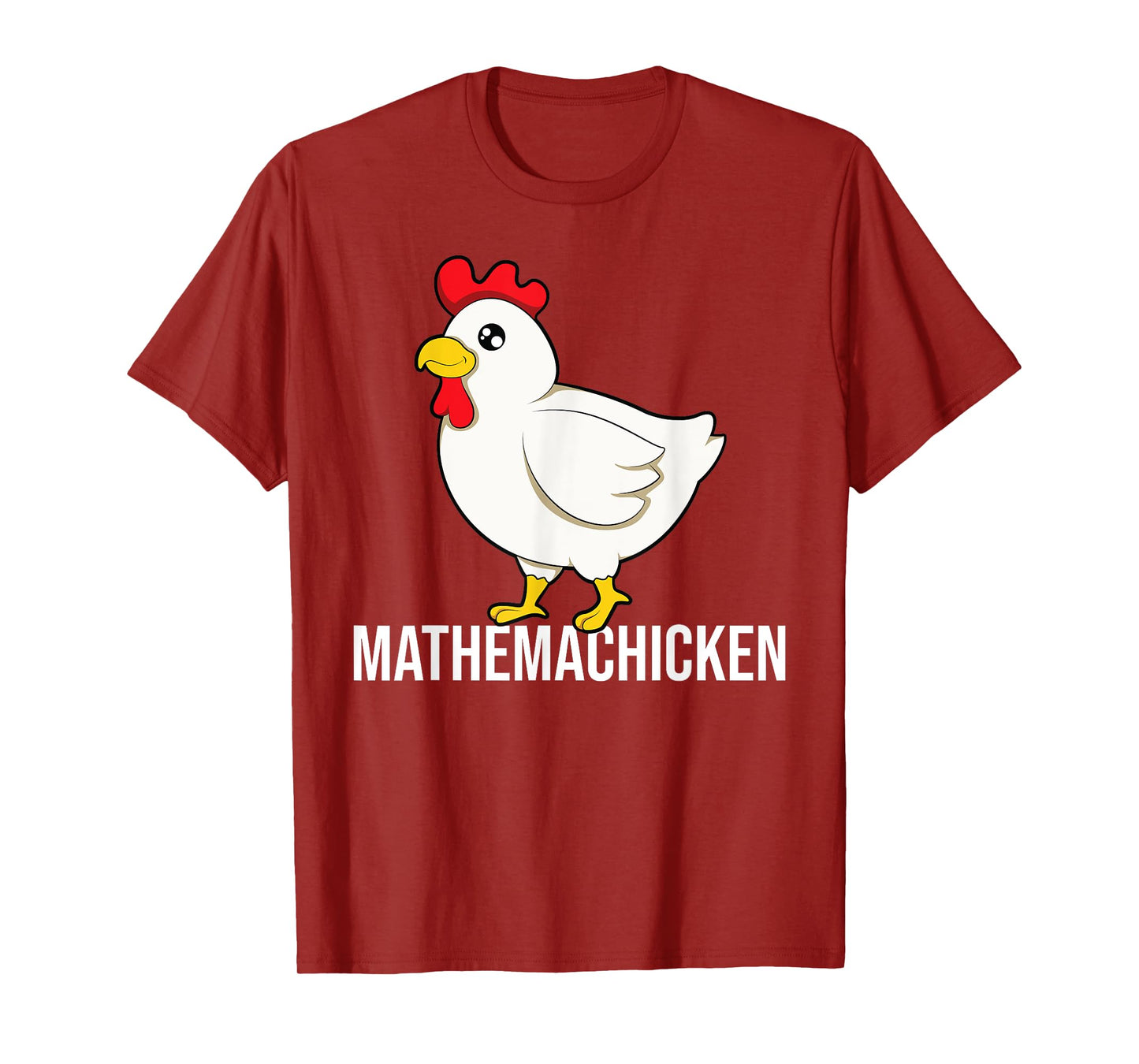 Chicken mathematician Math T-Shirt