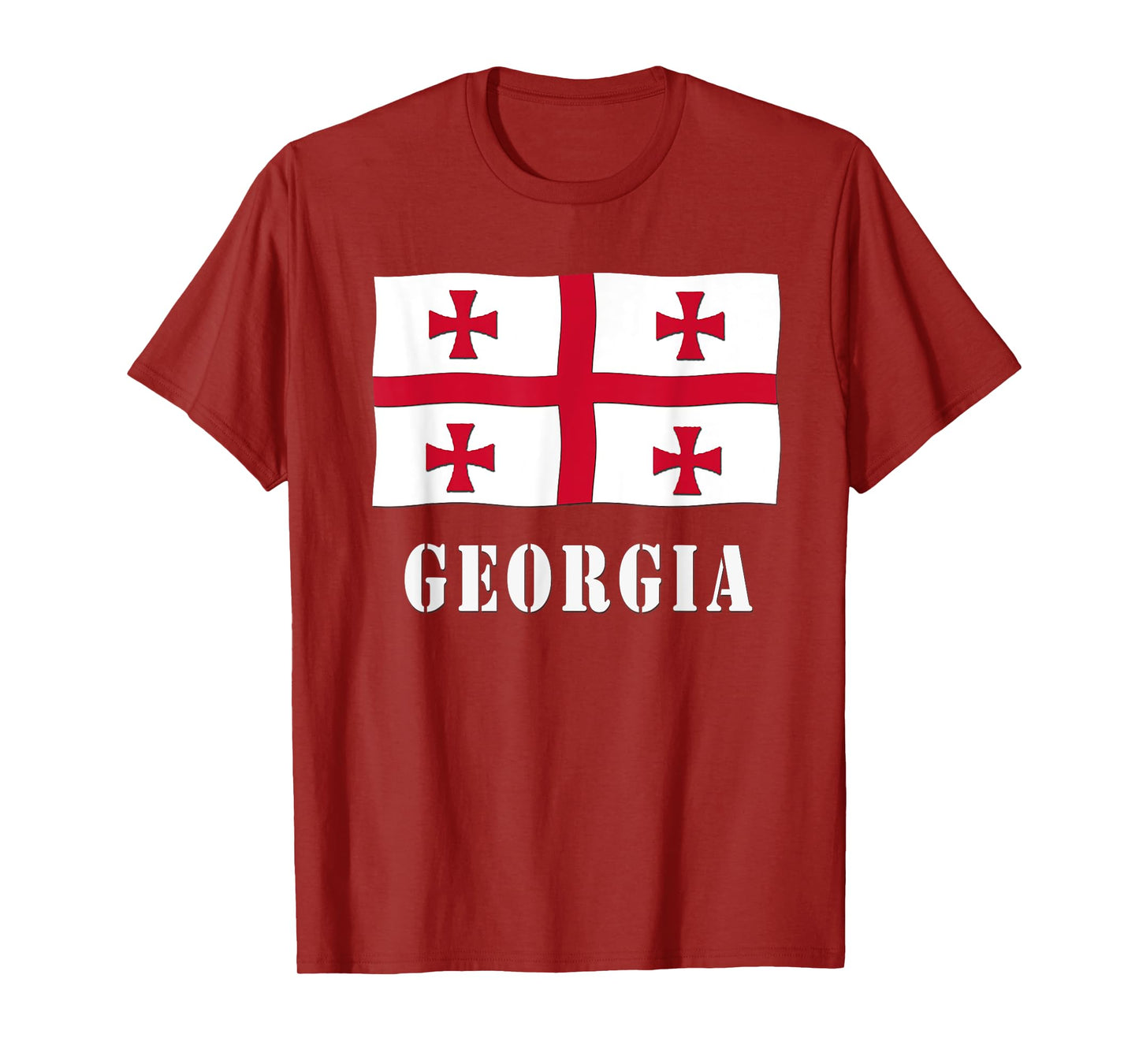Georgian Flag Republic of Georgia T-Shirt