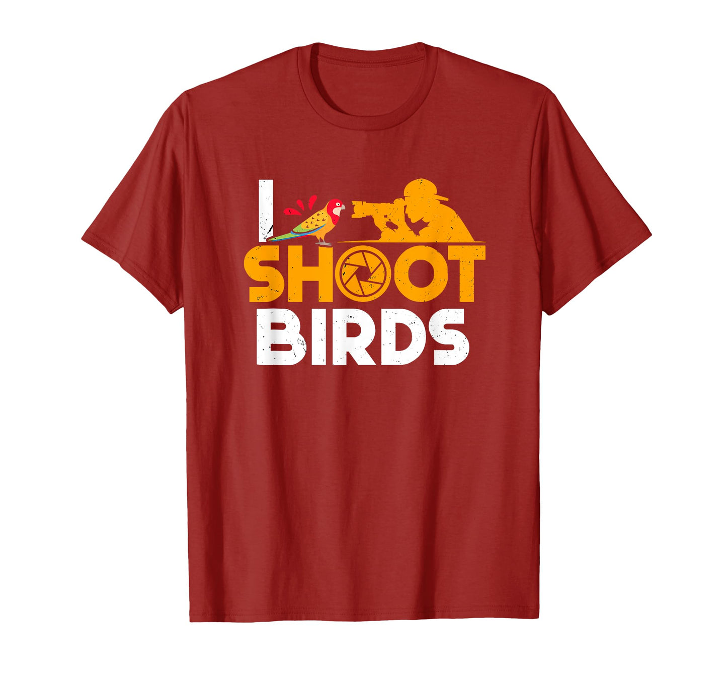 Bird Photographer Shoot Birds Birdwatching Photography T-Shirt