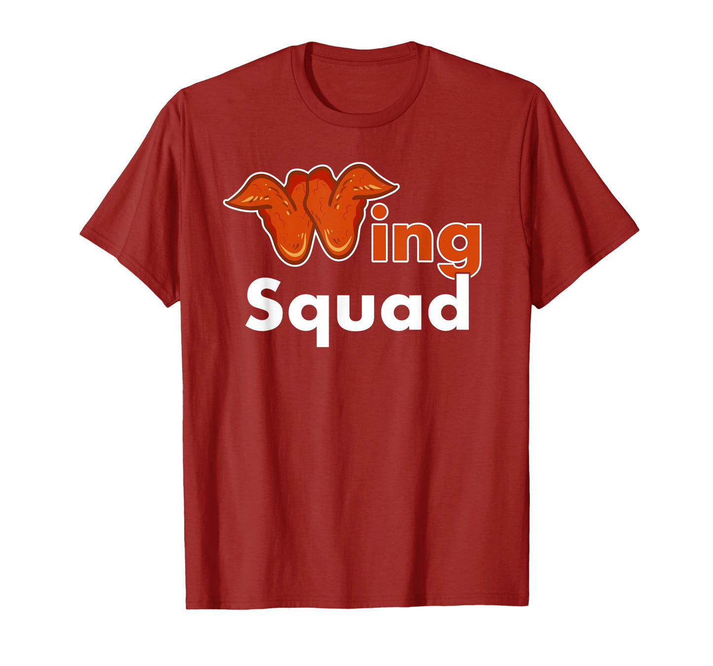 Chicken Wing Shirt Wing Squad Funny Fried Chicken Lover T-Shirt