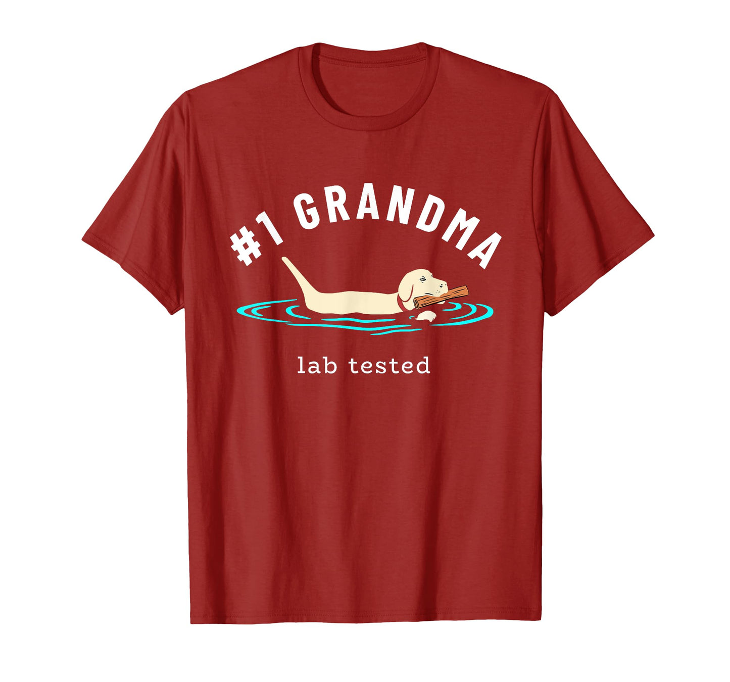 Lab Grandma Yellow Labrador Retriever - Lab Dog Lover T-Shirt