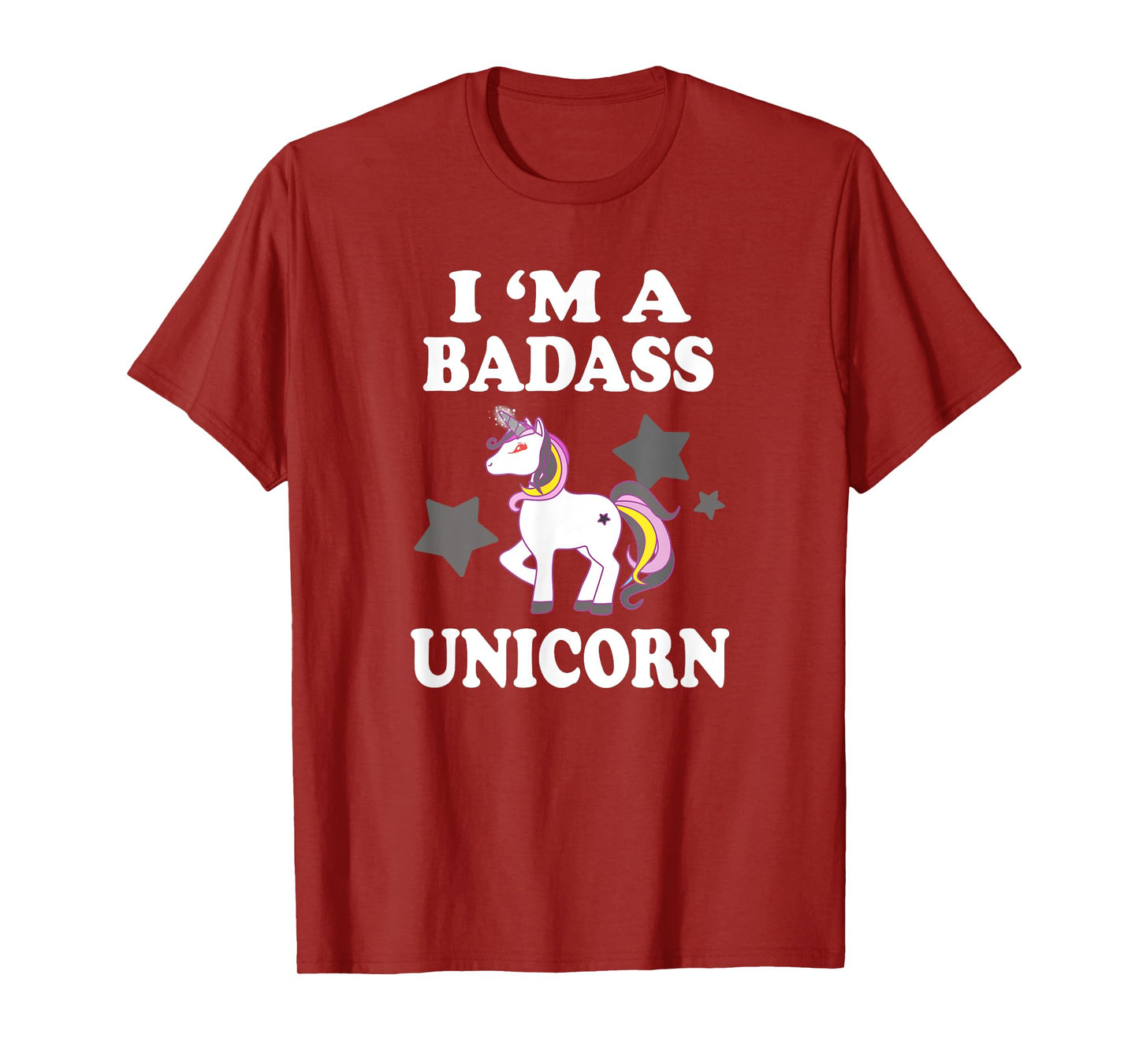 I'm A Badass Unicorn Funny Magic T-Shirt