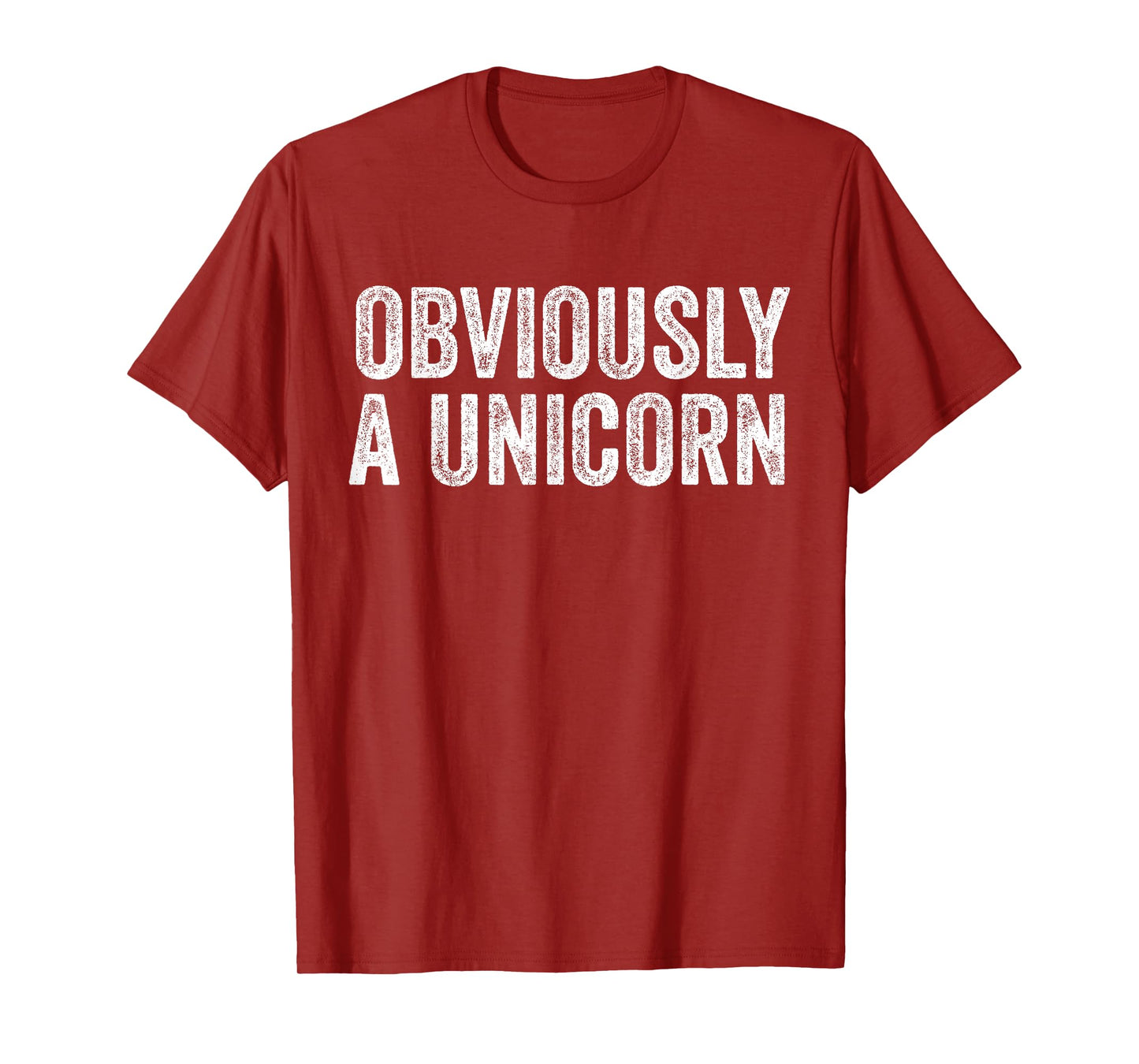 Obviously A Unicorn Funny Unicorn Squad Security Funny T-Shirt