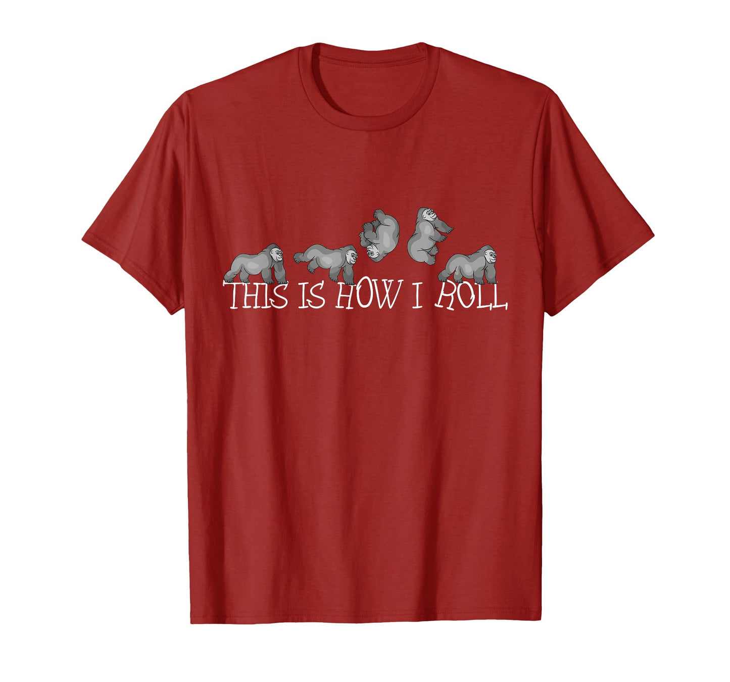 Gorilla Lover Kids Jungle Monkey Ape Funny Gorilla T-Shirt