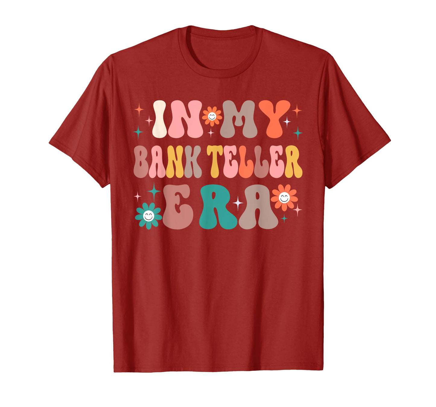 In My Bank Teller Presents Women Men Bank Teller T-Shirt