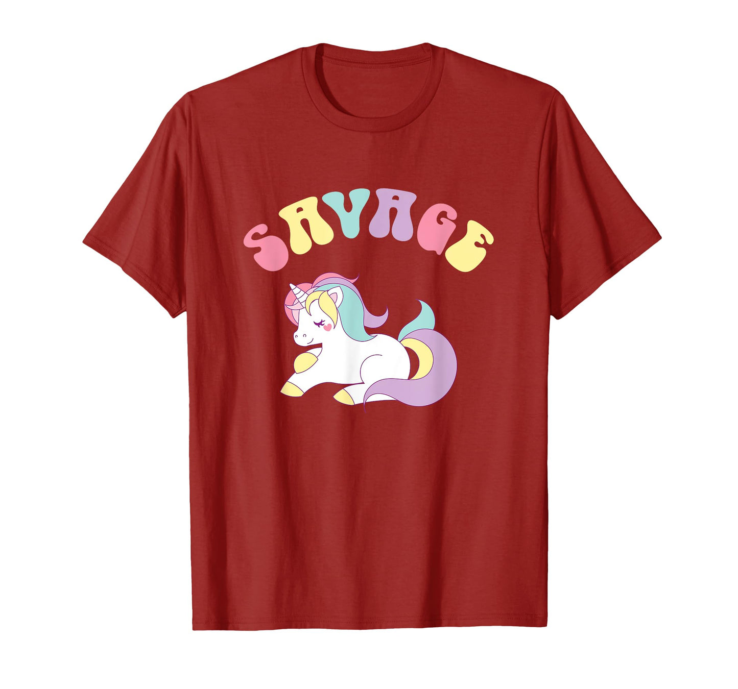 Unicorn Shirts for Women - Rainbow Shirt for Women - Savage T-Shirt