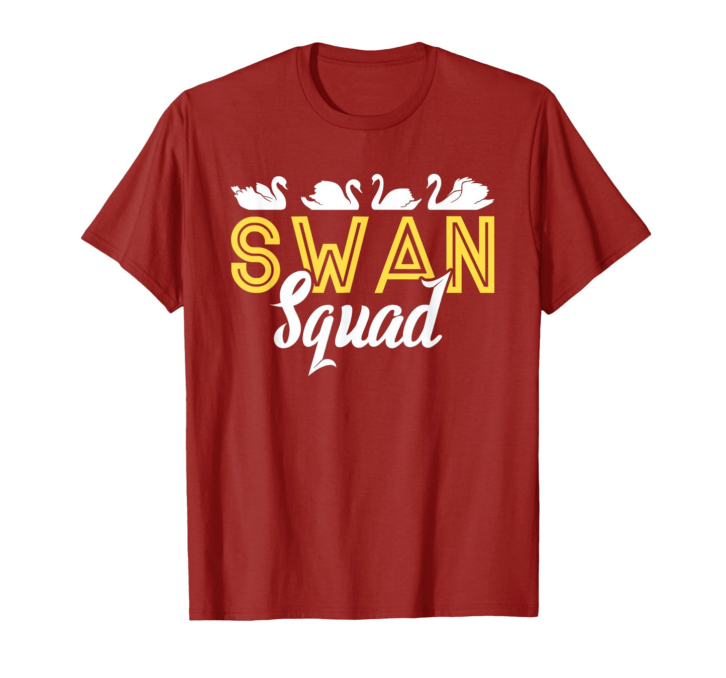 Swan Squad | Water Birds | Swans Lover T-Shirt