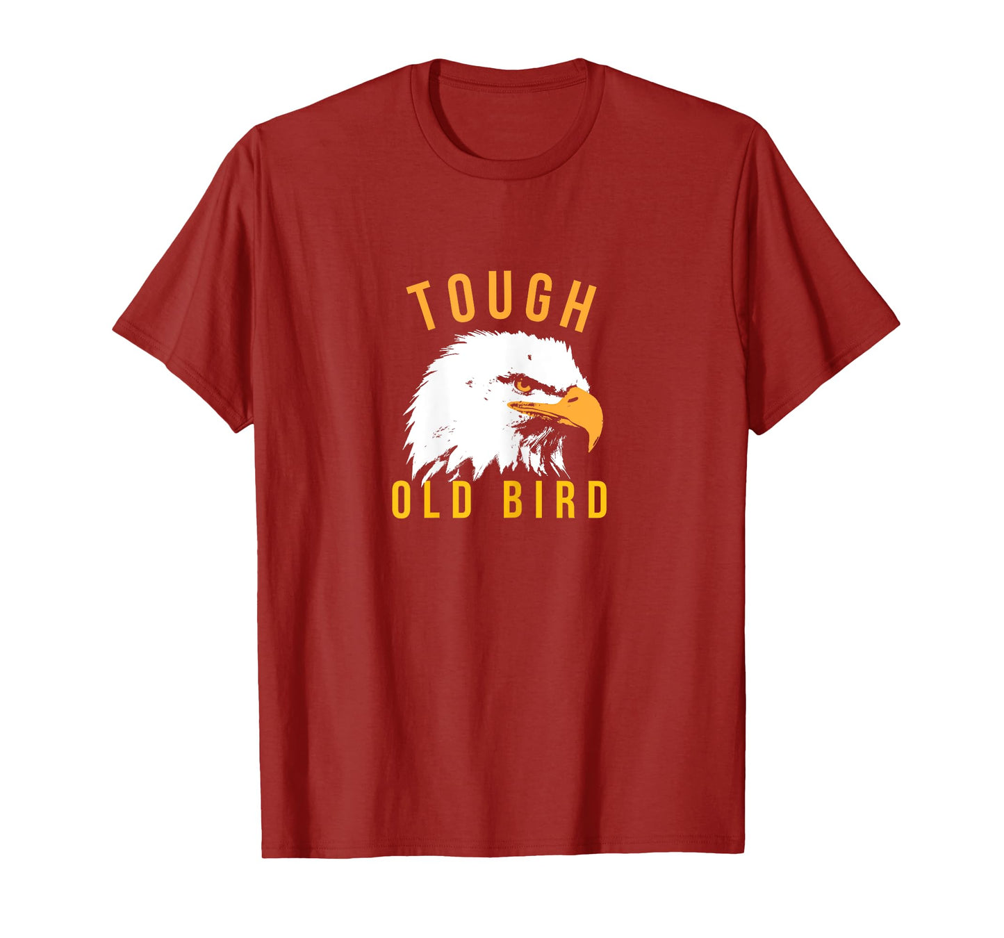 Tough Old Bird Patriotic Eagle Gift for Mom Grandma T-Shirt for Women