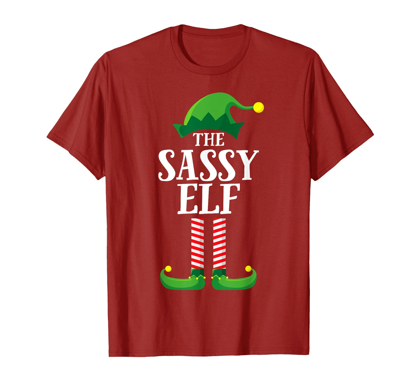 Sassy Elf Shirt Matching Family Group Christmas T-Shirt