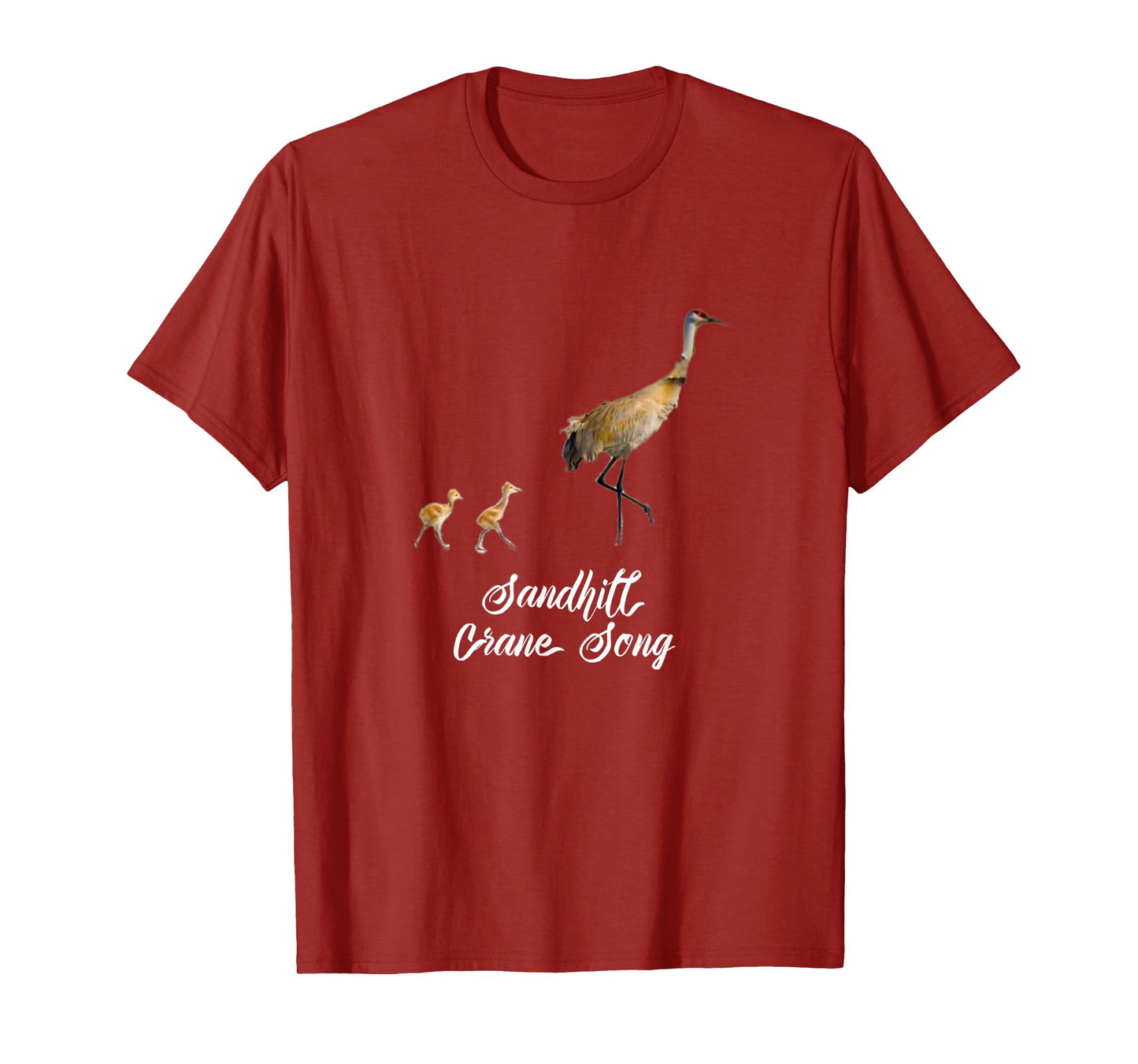Sandhill Crane Song Design T-Shirt