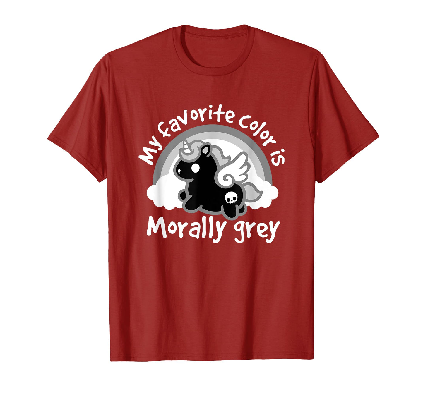 Morally Grey Unicorn – Morally Grey Lovers – Book Lover T-Shirt