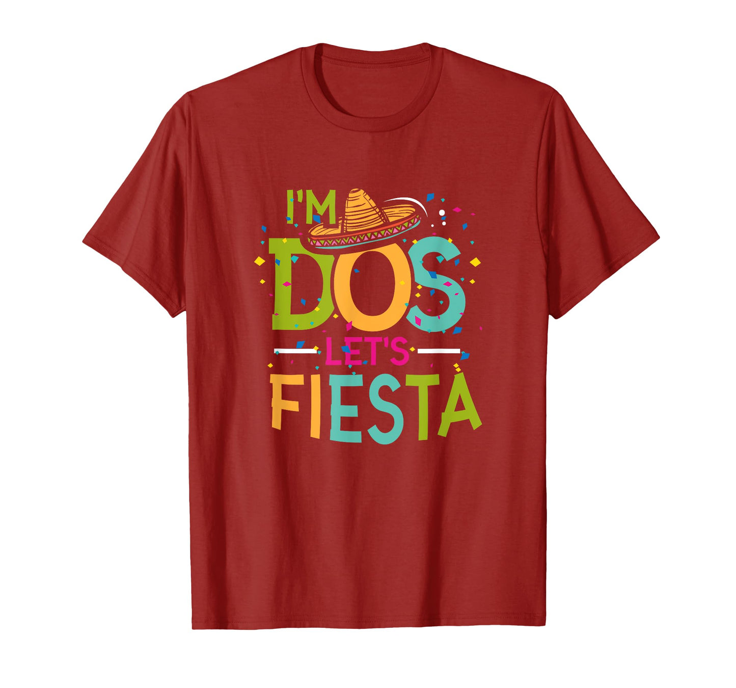 I'm Dos Taco Twosday Shirt Boy Girl Kids 2nd Birthday Gift T-Shirt