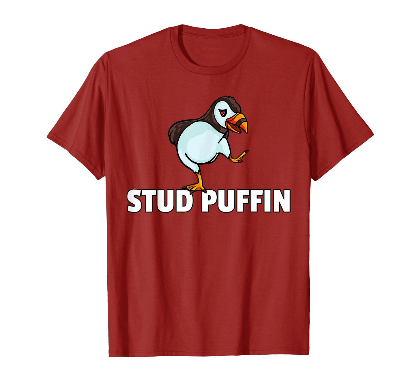 Stud Puffin Gift Iceland Seabird T-Shirt