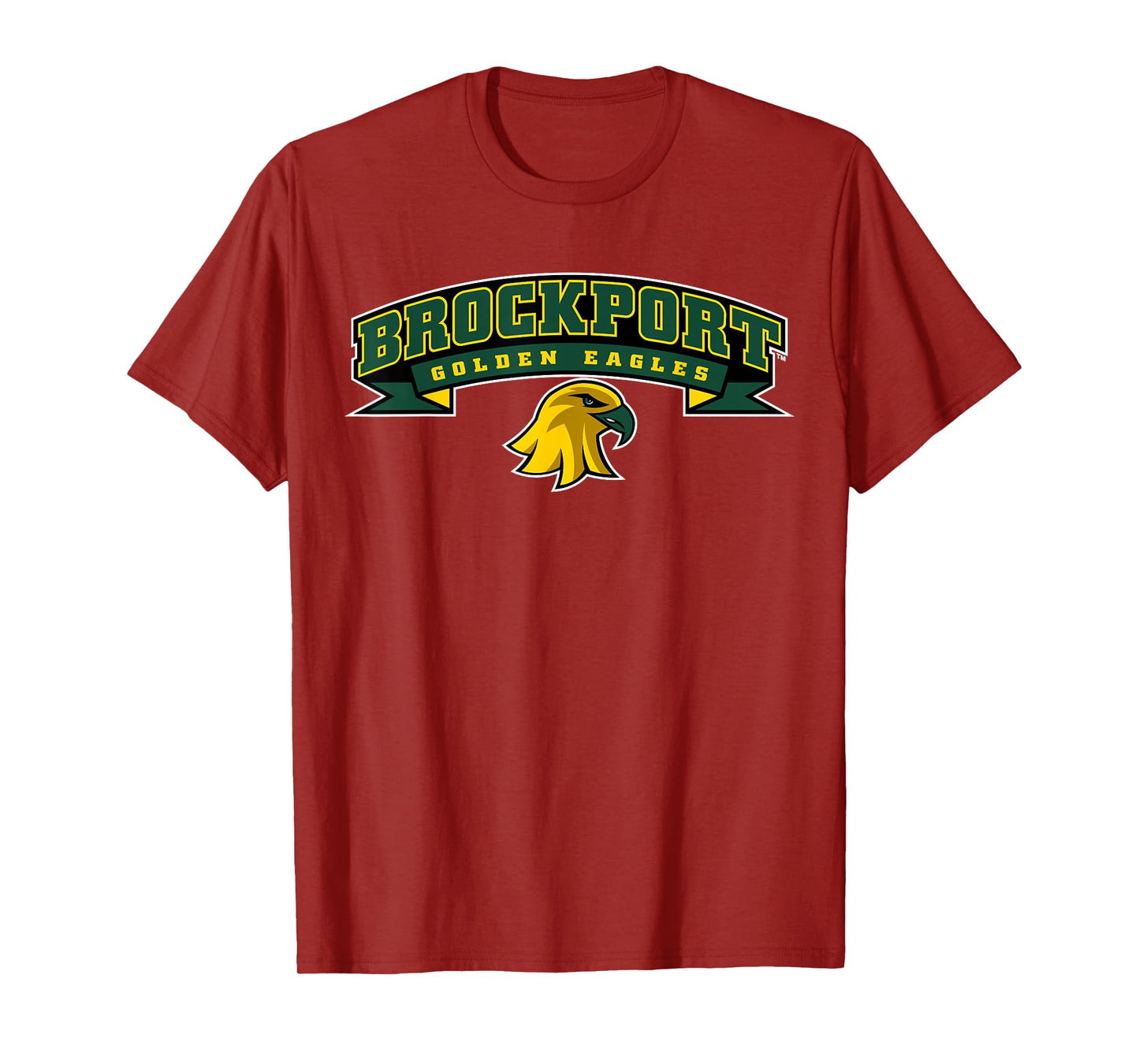 SUNY Brockport Golden Eagles Banner Logo T-Shirt