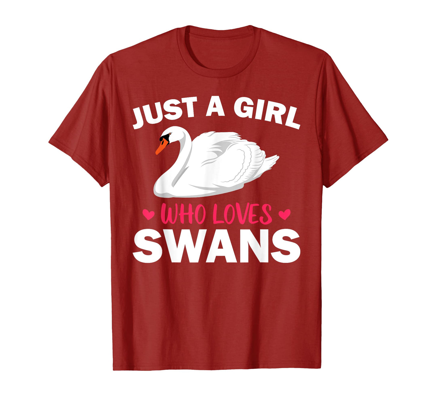 Cool Swan Costume For Girls Women Mom Waterfowl Swan Lover T-Shirt