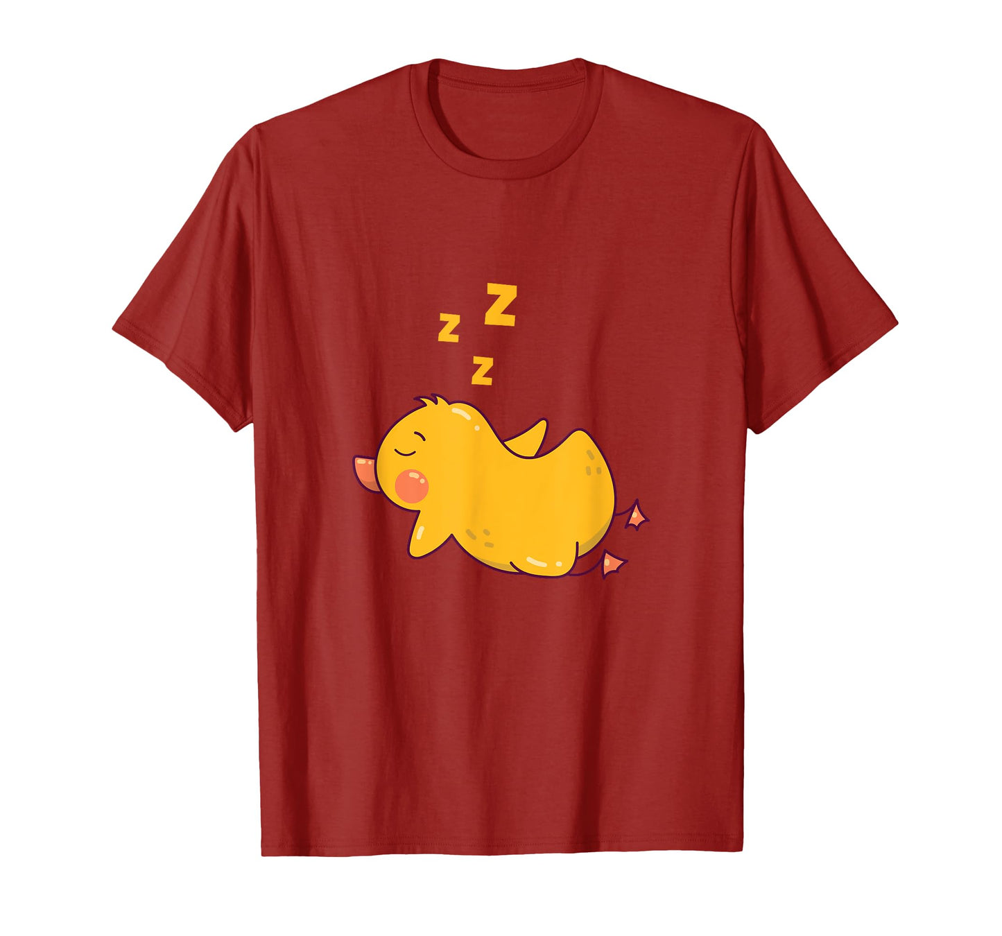 Sleeping Duck Rubber Duckling Nap Sleep Pajamas Party T-Shirt
