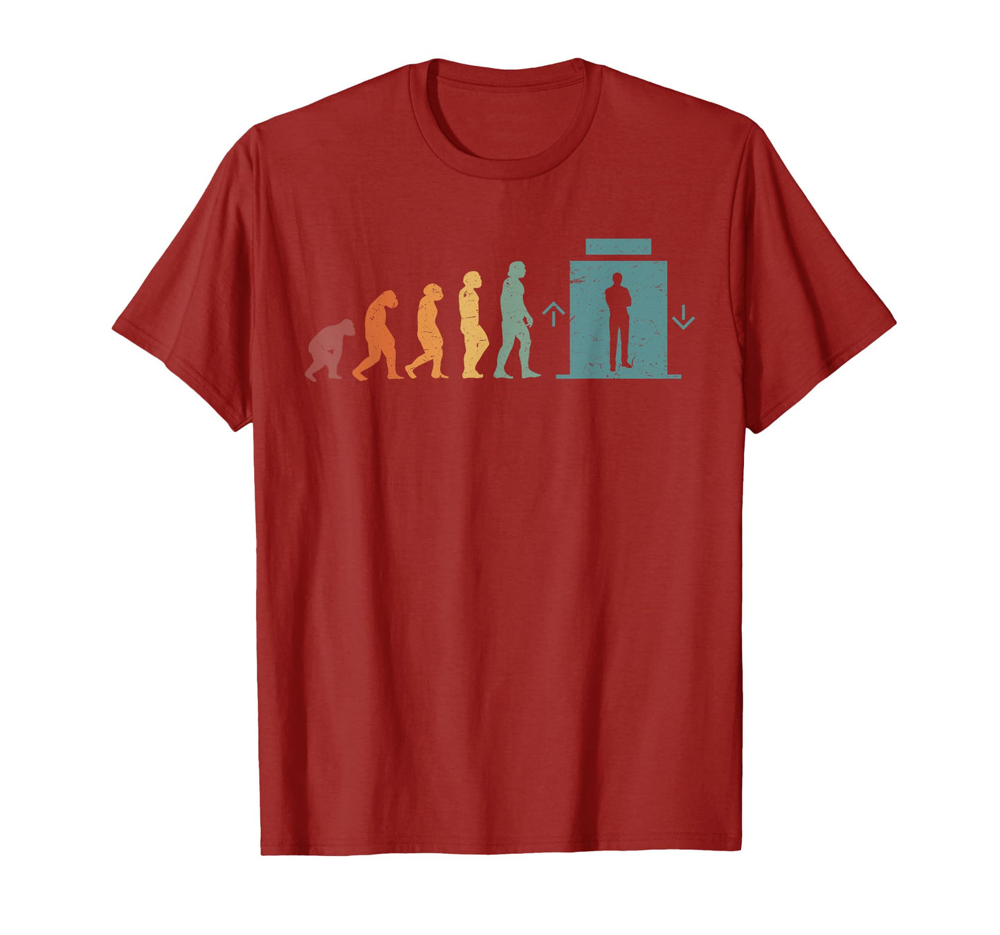 Evolution Of An Elevator T-Shirt