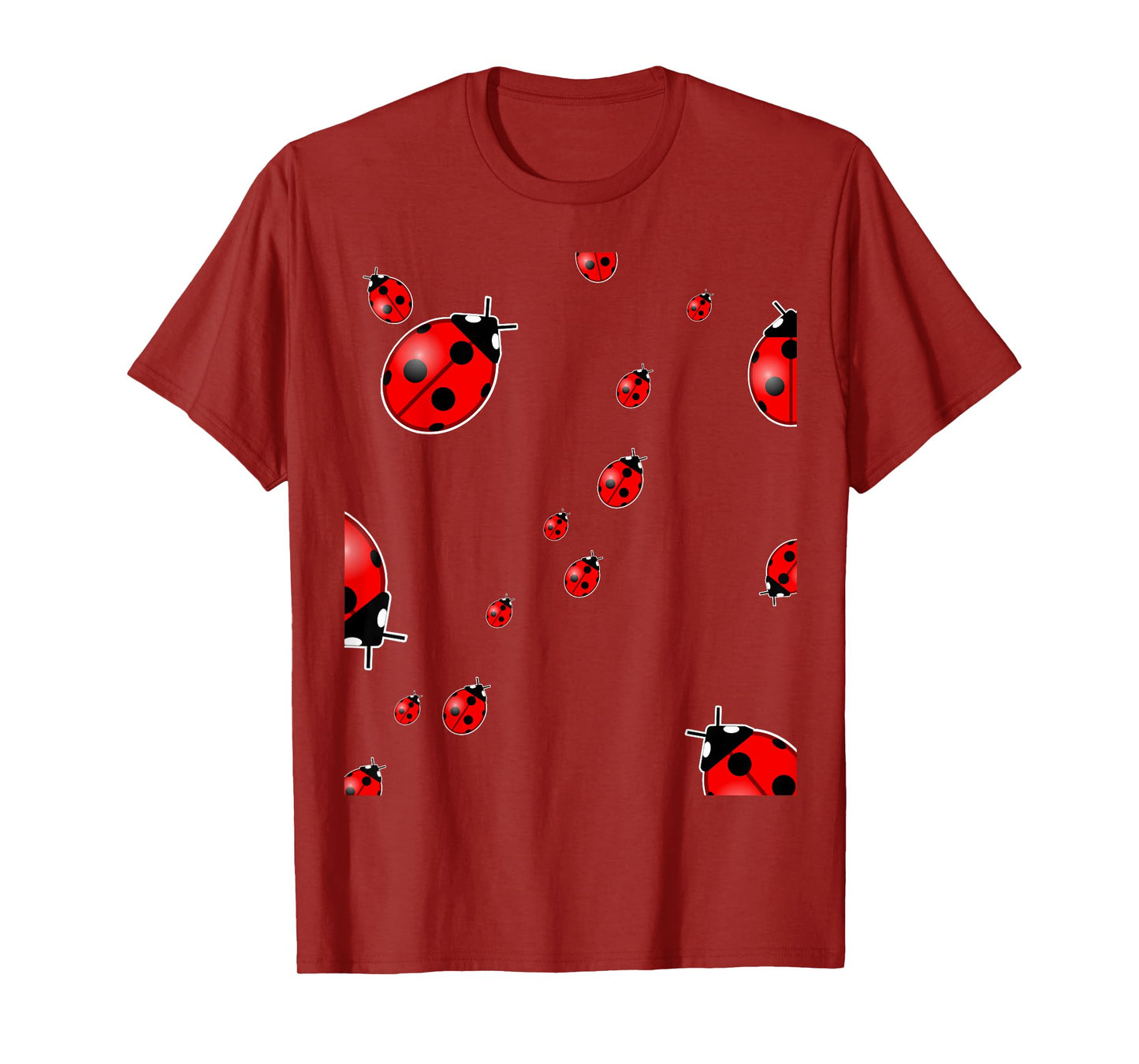 Ladybird Cute Ladybugs Bugs Lover Gift T-Shirt
