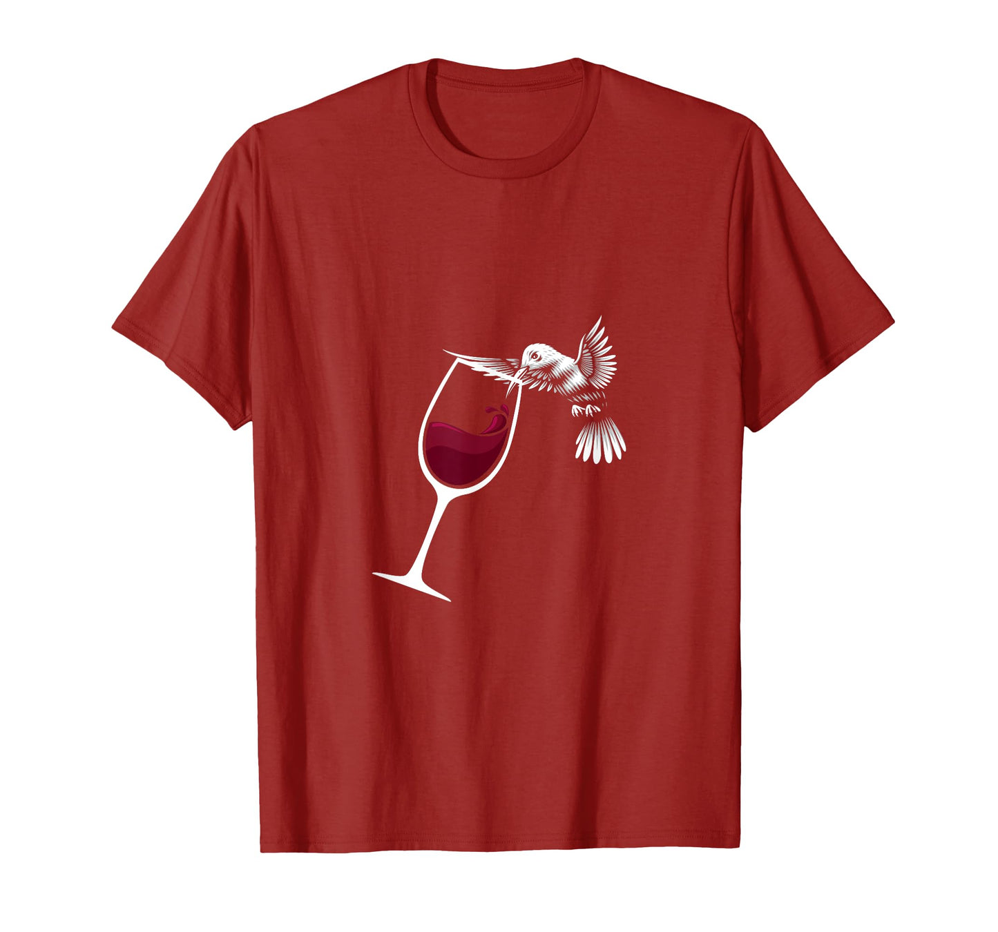 Hummingbird Wine Hummingbird Gift Bird Lover T-Shirt