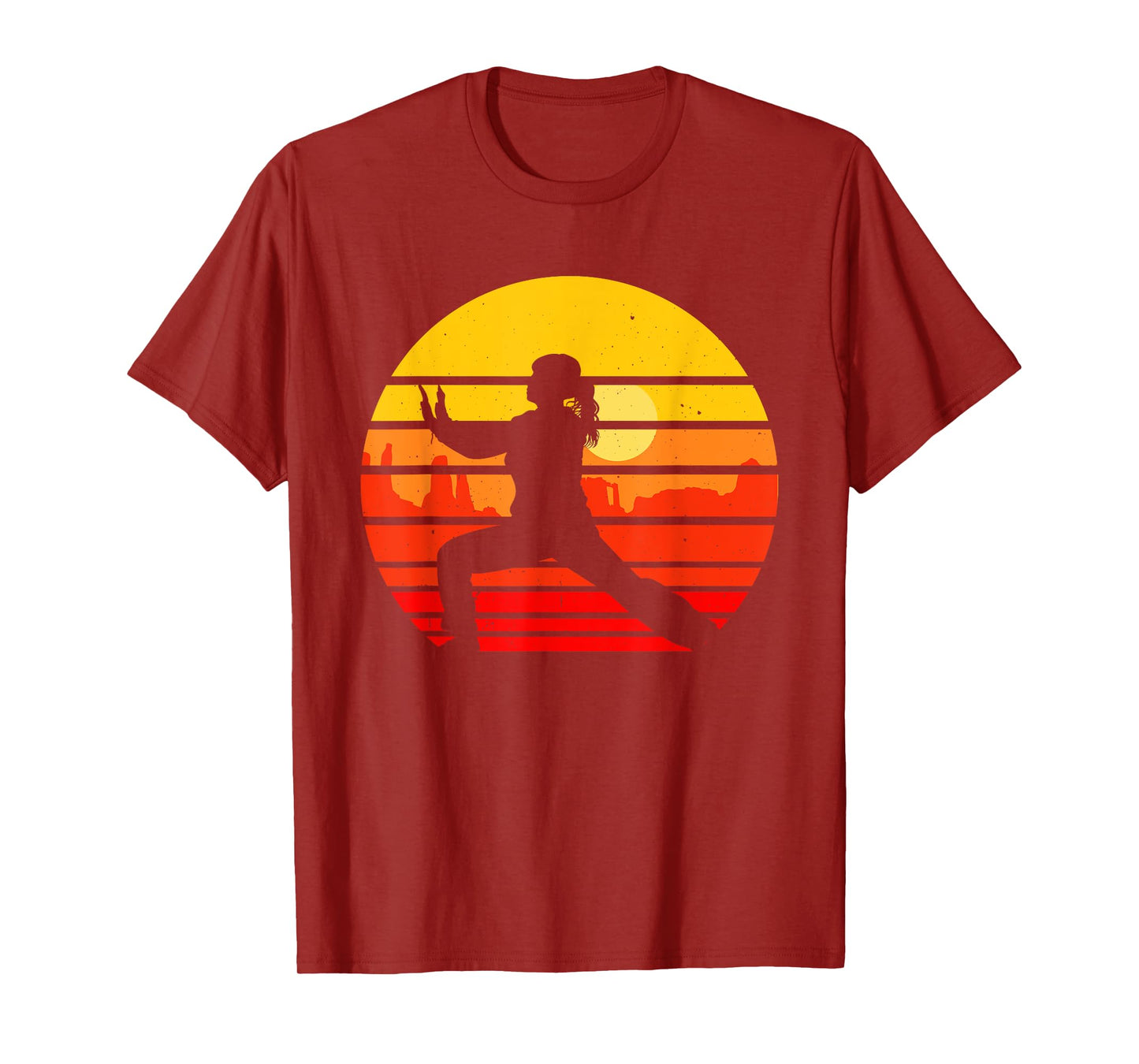 Vintage Tai Chi Martial Arts Fighter Retro Qi Gong T-Shirt