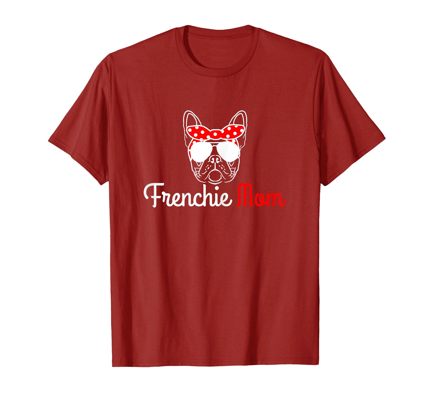 Frenchie Mom Vintage Funny Dog French Bulldog T-Shirt