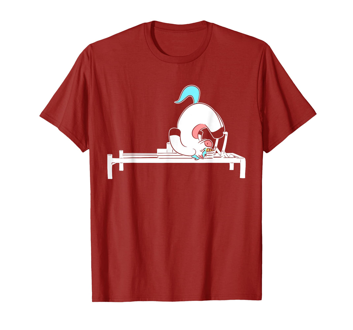 Pilates Unicorn Fitness Exercise Training Meditation T-Shirt