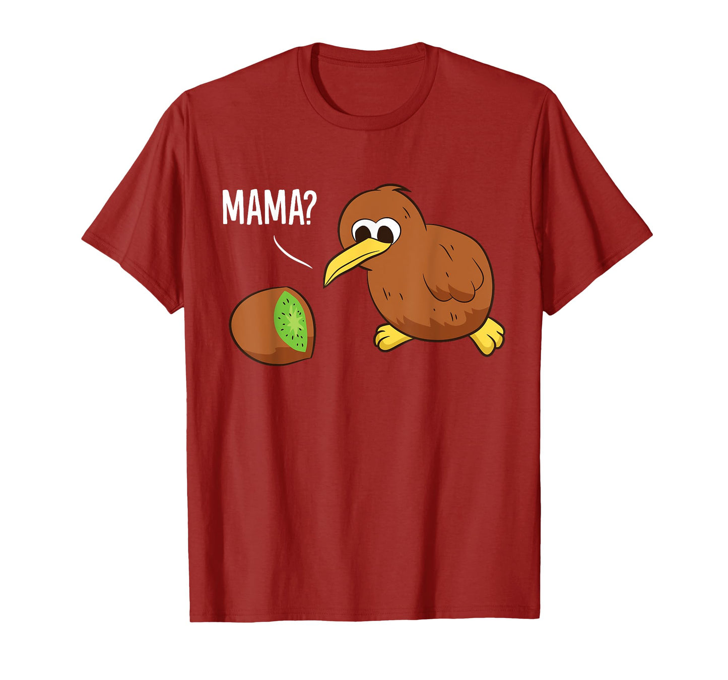 Funny Bird Lover New Zealand Kiwi Fruit Kids Kiwi Mom T-Shirt