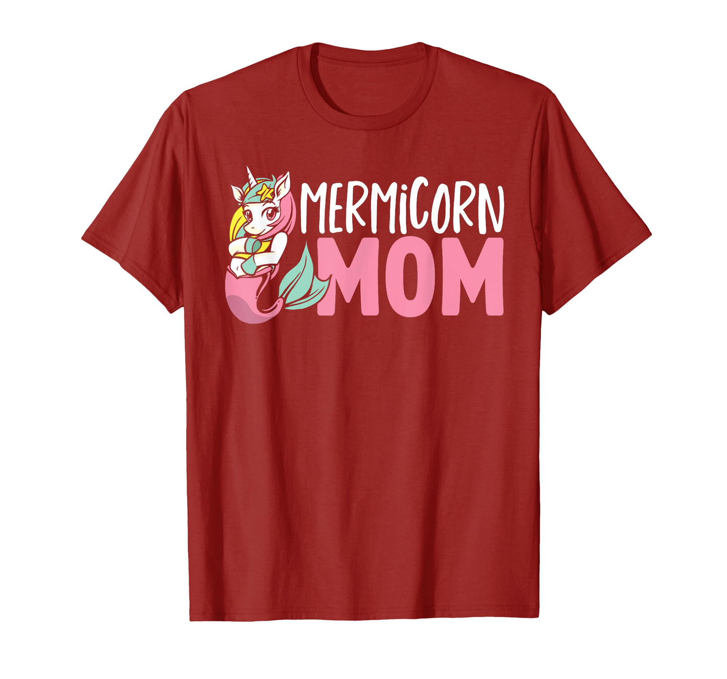 Unicorn Mermaid Adult Mermicorn Mom Women Mermicorn T-Shirt