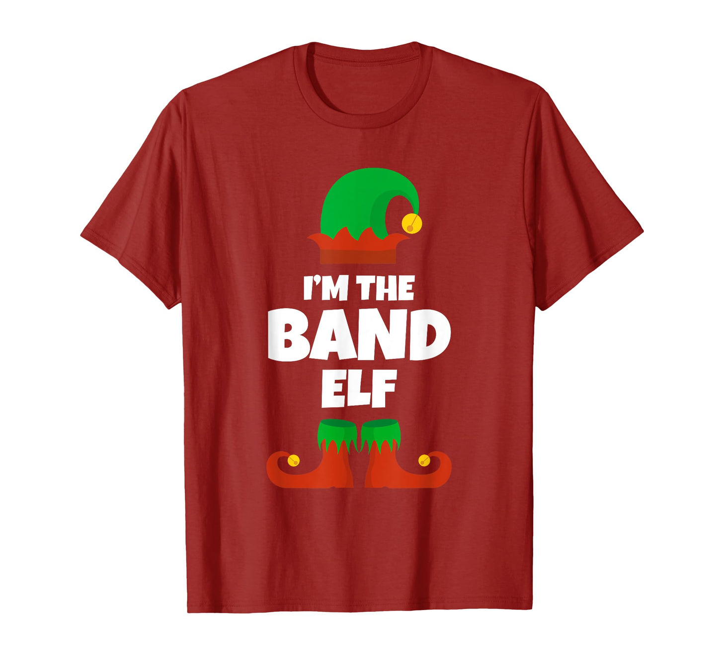 I'm The Band Elf Family Pajama Christmas Marching Teacher T-Shirt