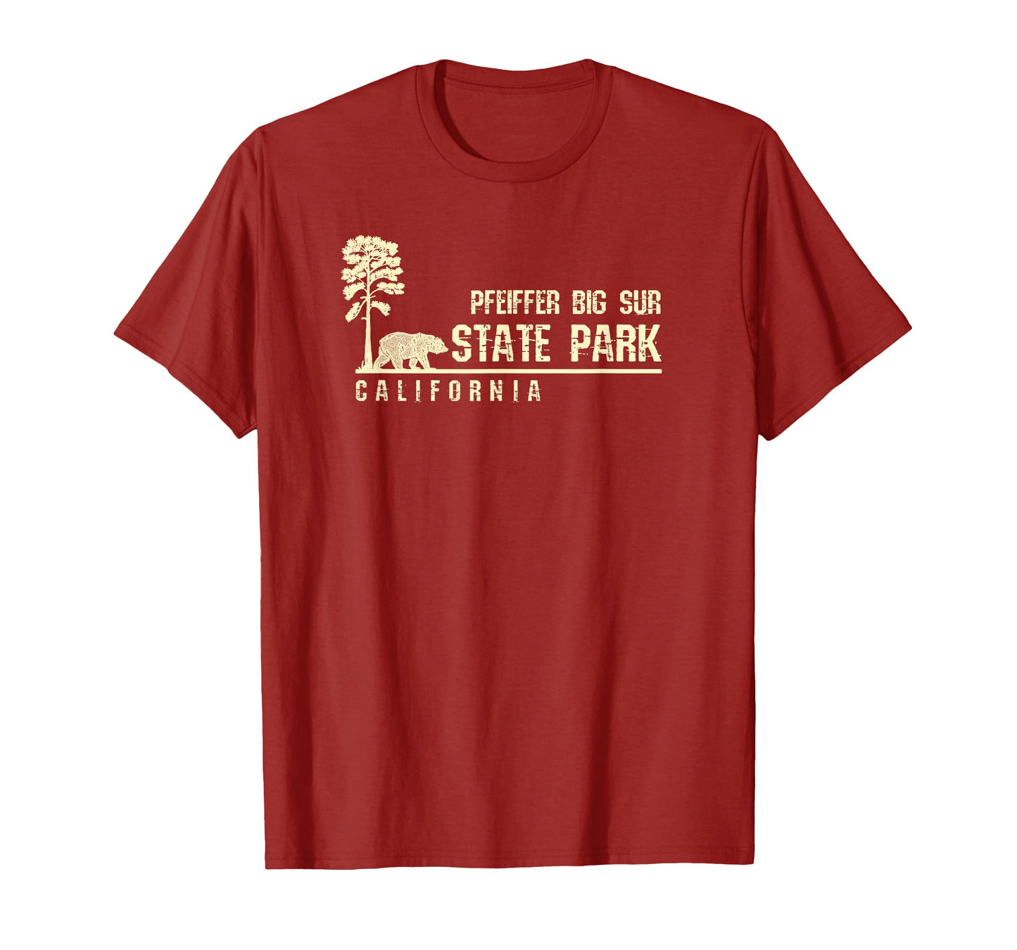 California Souvenir Gift for Pfeiffer Big Sur State Park T-Shirt