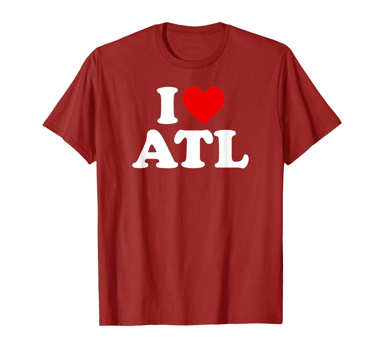 I Love Atlanta ATL - Heart T-Shirt